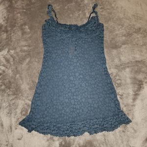 Victoria’s Secret Black The Lacie Heart Design Lingerie Size Large